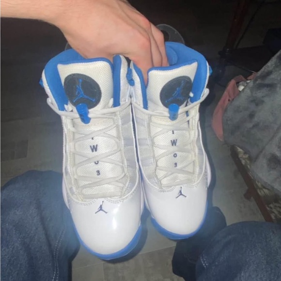 Jordan 6 Rings White Dark blue - Picture 2 of 3